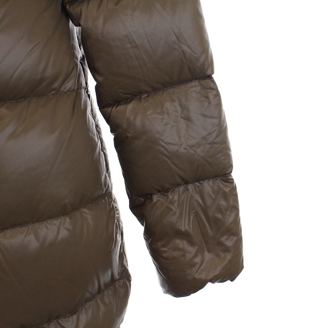 DUVETICA(デュベティカ)のデュベティカ ダウンコート フィンラクーン ジップアップ 38 M 茶色 レディースのジャケット/アウター(ダウンコート)の商品写真