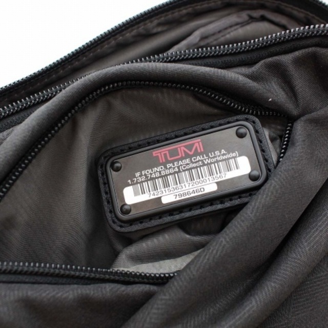TUMI(トゥミ)のトゥミ マーシャルスリングボディバッグ ワンショルダーバッグ 黒 798646D メンズのバッグ(ボディーバッグ)の商品写真