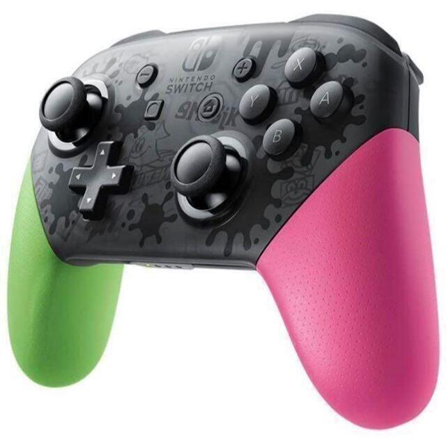 新品未開封 SWITCH PROコントローラー スプラトゥーン2ディション 1