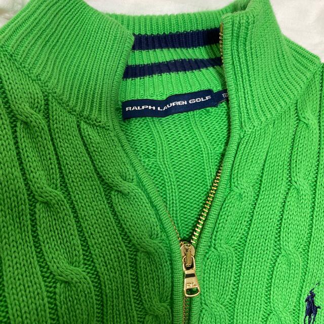 Ralph Lauren(ラルフローレン)のラルフローレン　ジップニット メンズのトップス(ニット/セーター)の商品写真