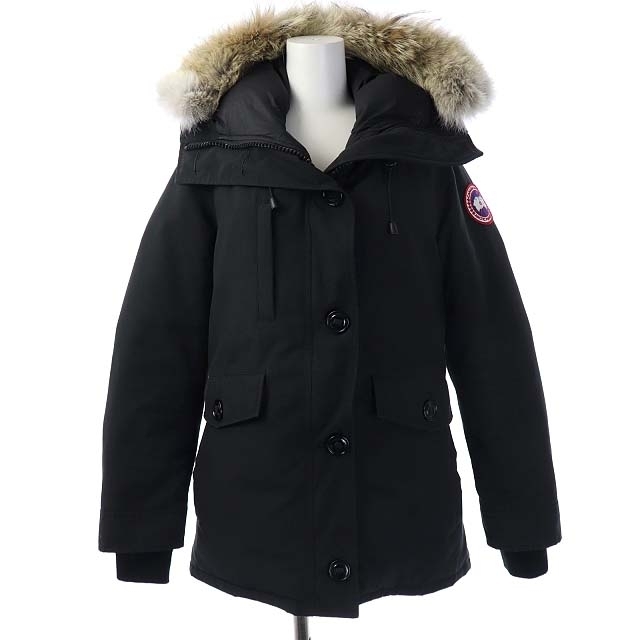 CANADA GOOSE(カナダグース)のカナダグース CHARLOTTE PARKA ダウンジャケット 黒 2300JL レディースのジャケット/アウター(ダウンジャケット)の商品写真