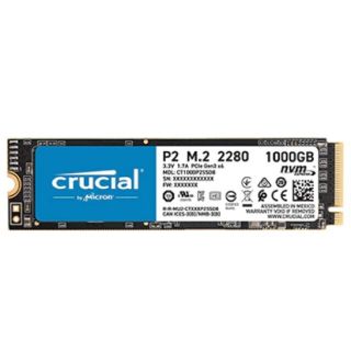 新品未開封 Crucial NVMe M.2 SSD 1TB 1000GB(PCパーツ)