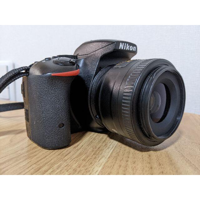 Nikon(ニコン)のNikon D5500 + 18-140mmズーム + 35mm 単焦点レンズ スマホ/家電/カメラのカメラ(デジタル一眼)の商品写真