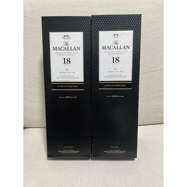 ザ マッカラン macallan 18年 700ml ２本