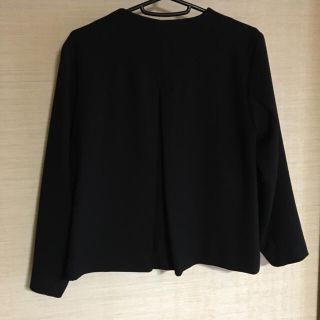 ザラ(ZARA)のザラ ノーカラージャケット(ノーカラージャケット)