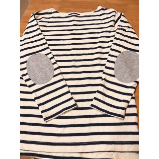 シップスキッズ(SHIPS KIDS)の美品☆shipskids 長袖　ボーダー　120サイズ（大きめ）(Tシャツ/カットソー)