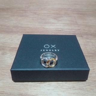 ox jewelry silver circle ring   size21(リング(指輪))