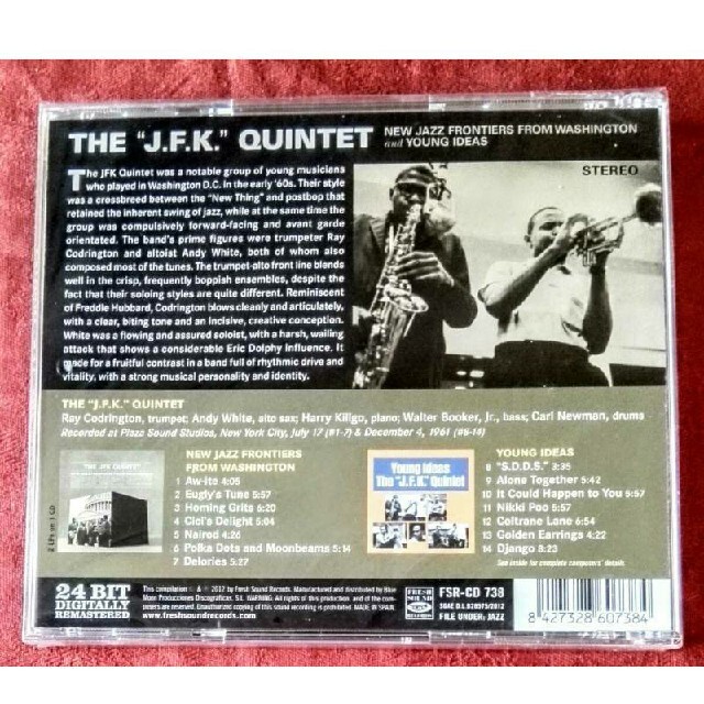 THE J.F.K.QUINTET エンタメ/ホビーのCD(ジャズ)の商品写真