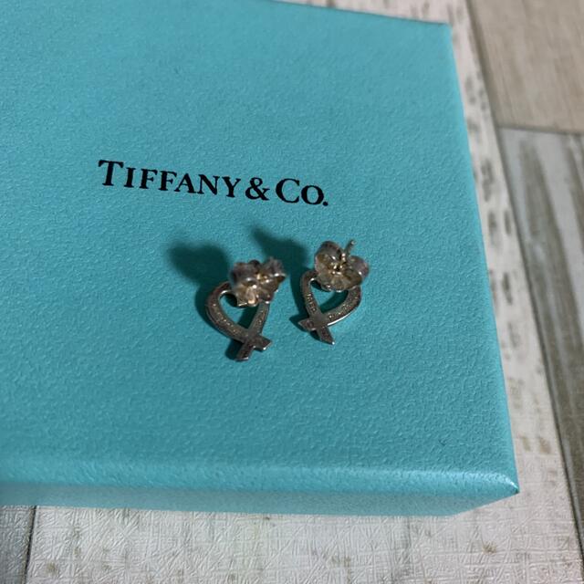 Tiffany & Co.(ティファニー)のティファニー　ラビングハート　ピアス レディースのアクセサリー(ピアス)の商品写真