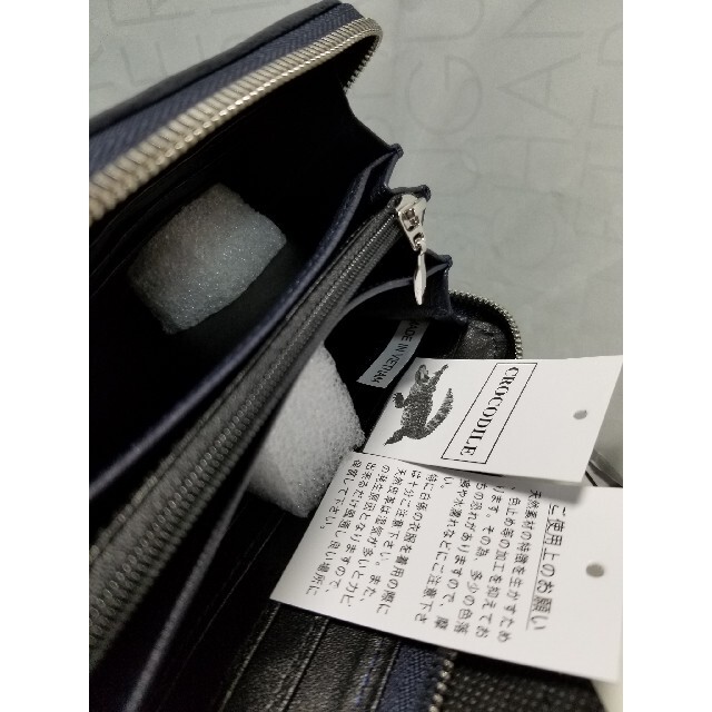 最大71%オフ! 本物ナイル クロコダイル 本革 パッチワーク ラ 長財布
