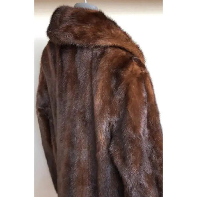 お値下げ！上質ミンクのコート超美品 レディースのジャケット/アウター(毛皮/ファーコート)の商品写真