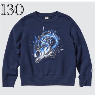 ユニクロ(UNIQLO)の《新作》新品　ポケモン　スウェットシャツ　トレーナー　130(Tシャツ/カットソー)