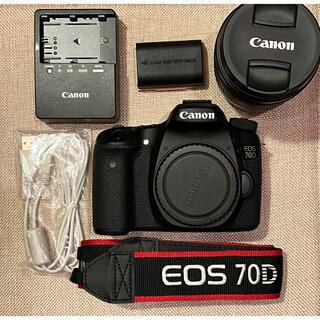 大赤字特価 Canon EOS 70Dボディ　Kokushitan様専用 デジタルカメラ