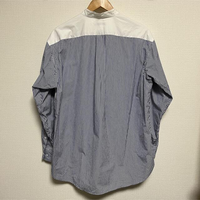 Jil Sander(ジルサンダー)のユニクロ UNIQLO +J オーバーサイズ  シャツ M 白 青 メンズのトップス(シャツ)の商品写真
