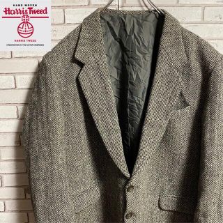 ハリスツイード(Harris Tweed)の90s 古着 ハリスツイード テーラードジャケット ヴィンテージ ゆるだぼ(テーラードジャケット)