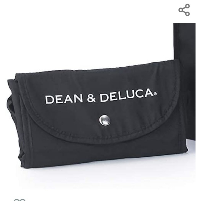 DEAN & DELUCA(ディーンアンドデルーカ)のディーンアンドデルーカ　ショッピングバッグ　ブラック レディースのバッグ(エコバッグ)の商品写真