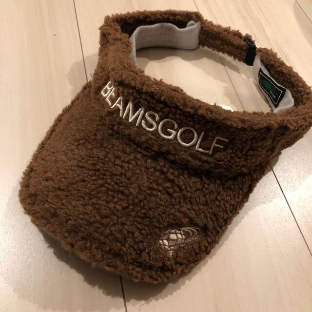 BEAMS GOLF ボア サンバイザー ビームスゴルフ