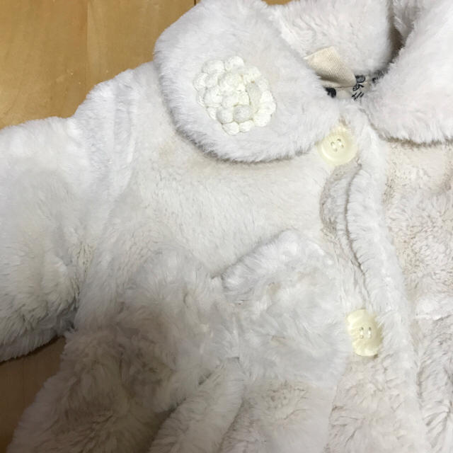 しまむら(シマムラ)のふわもこアウター♡(女の子size100) キッズ/ベビー/マタニティのキッズ服女の子用(90cm~)(ジャケット/上着)の商品写真