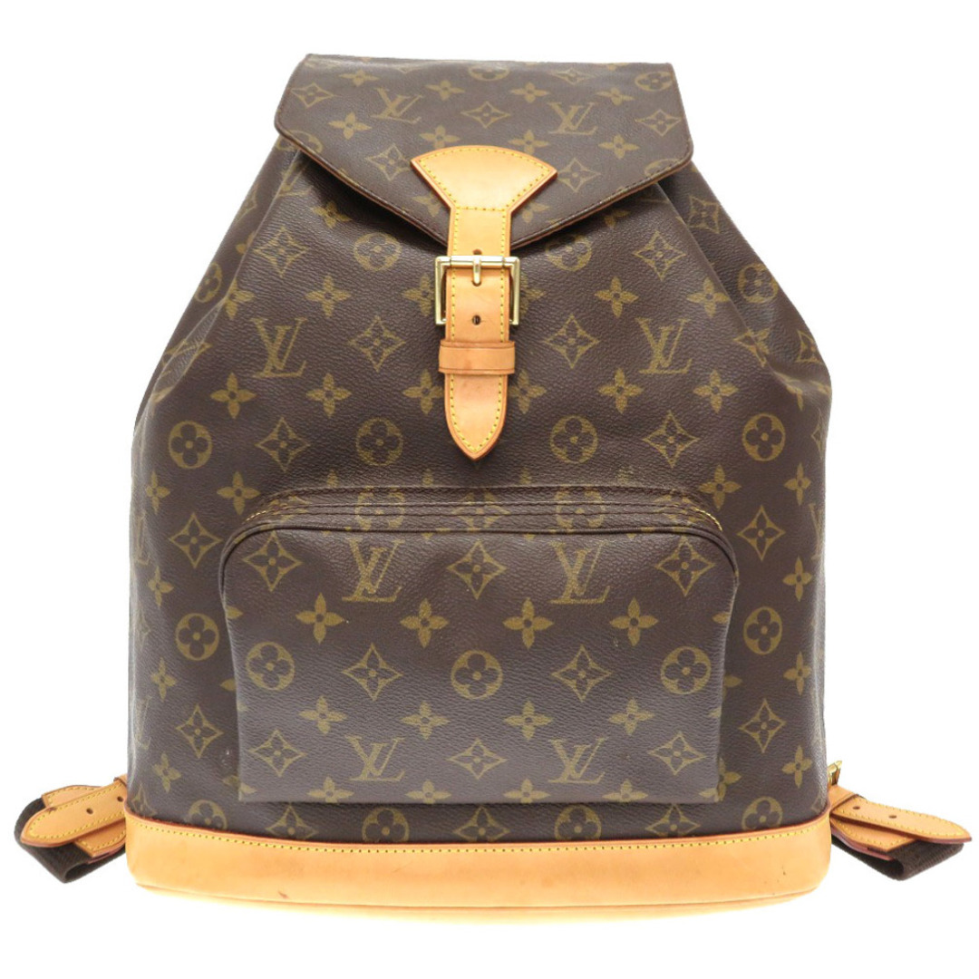 ルイ ヴィトン モノグラム モンスリGM M51135 リュックサック バックパック バッグ LV 0167  LOUIS VUITTON