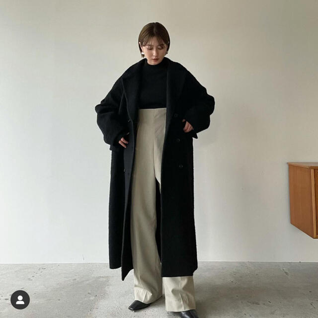 CLANE クラネ　DOUBLE WOOL LONG COAT レディースのジャケット/アウター(ロングコート)の商品写真