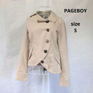 ページボーイ(PAGEBOY)の美品　ページボーイ　レディーステーラードジャケット　コットンジャケット(テーラードジャケット)