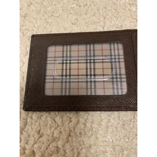 バーバリー(BURBERRY)のBurberry バーバリー　定期入れ(名刺入れ/定期入れ)