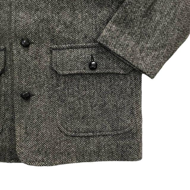 英国製Kingswood100%ショート丈ウールハリスツイード素材カバーオールS メンズのジャケット/アウター(カバーオール)の商品写真
