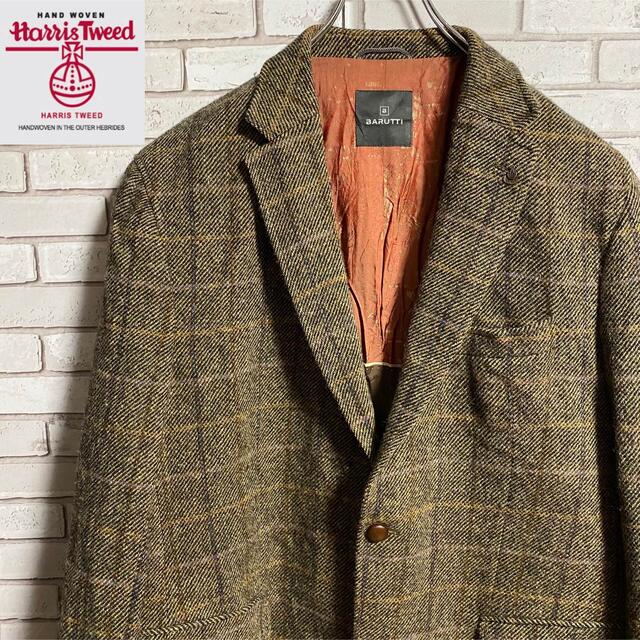 ハリスツイード×cricketダウンジャケットＭサイズHarrisTweed美品