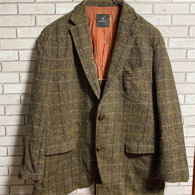 Harris Tweed - 90s 古着 ハリスツイード テーラードジャケット