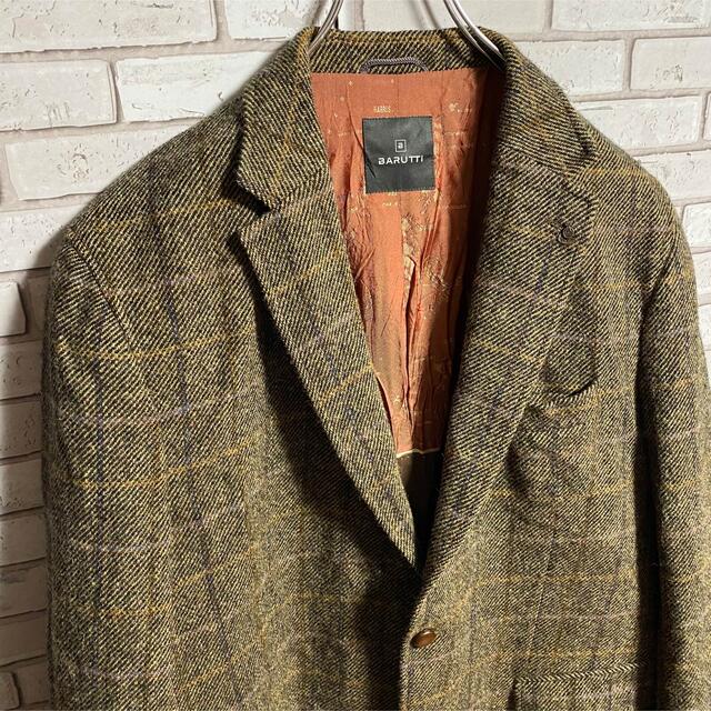 Harris Tweed - 90s 古着 ハリスツイード テーラードジャケット