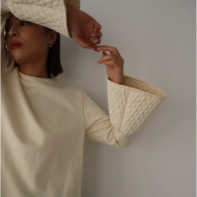eLLa】quilting wine cup pullover eLLa】quilting wine cup pullover