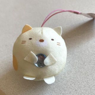 すみっコぐらし　もぐらのおうち　ちびマスコット　ねこ☆(ぬいぐるみ)