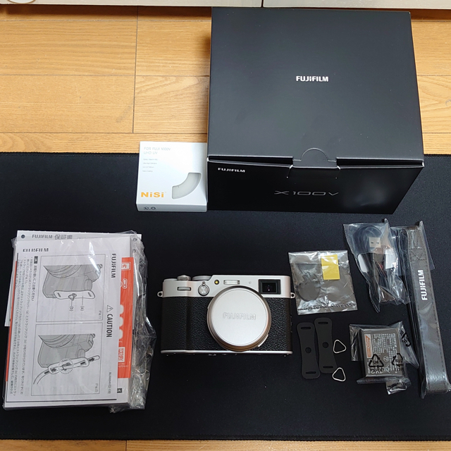 FUJIFILM X100V NiSi UHD UVフィルター付き