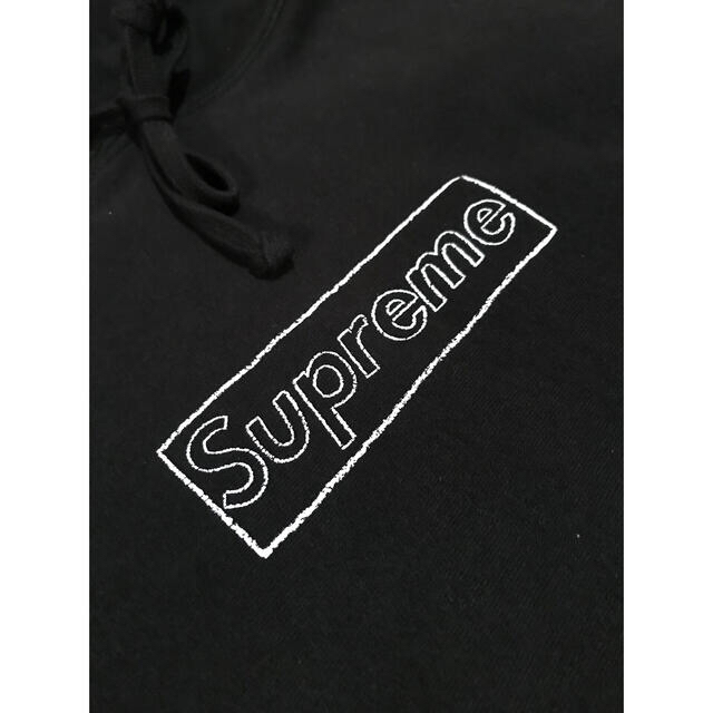 クリーニンⓏ Supreme - 21SSkaws chalk logo hooded sweat shirtsMの通販 by PeaceM's shop｜シュプリームならラクマ オンライン