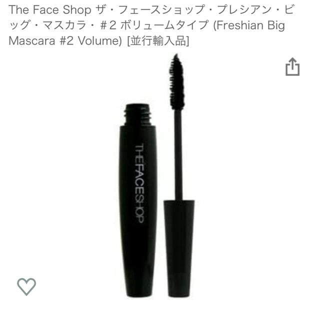 THE FACE SHOP(ザフェイスショップ)の新品★THE FACE SHIP マスカラ3本セット コスメ/美容のベースメイク/化粧品(マスカラ)の商品写真