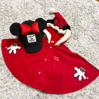 ディズニー(Disney)のミニーちゃん変身グッズ（ポンチョ・帽子）(その他)