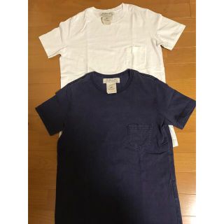 レミレリーフ(REMI RELIEF)のセット レミレリーフ ポケット Tシャツ ネイビー ホワイト 紺 白 Mサイズ(Tシャツ/カットソー(半袖/袖なし))