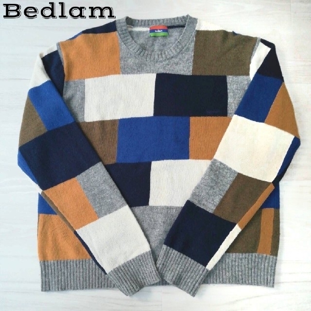 最も  Bedlam ウールセーター Knit Dada ベドラム/Don ニット+セーター