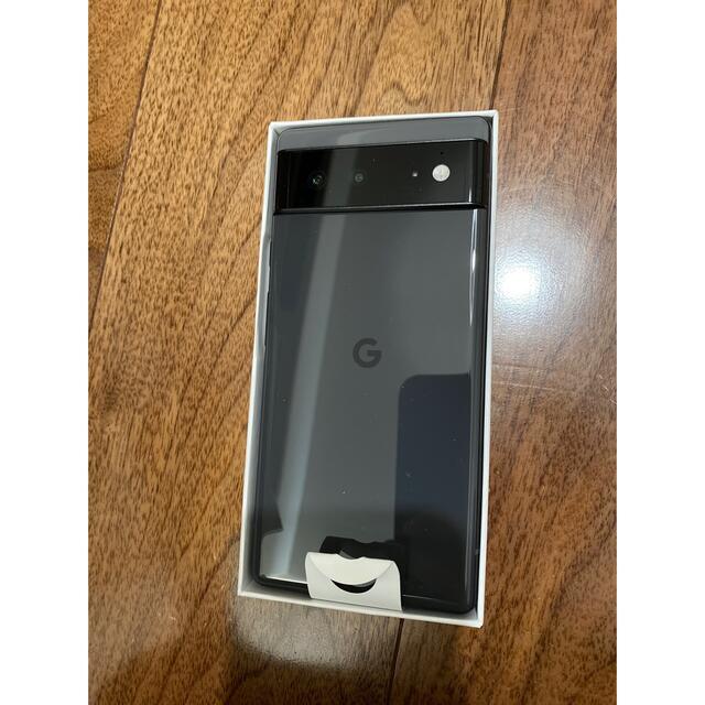 Google Pixel(グーグルピクセル)のGoogle pixel6 stormy black 128GB スマホ/家電/カメラのスマートフォン/携帯電話(スマートフォン本体)の商品写真