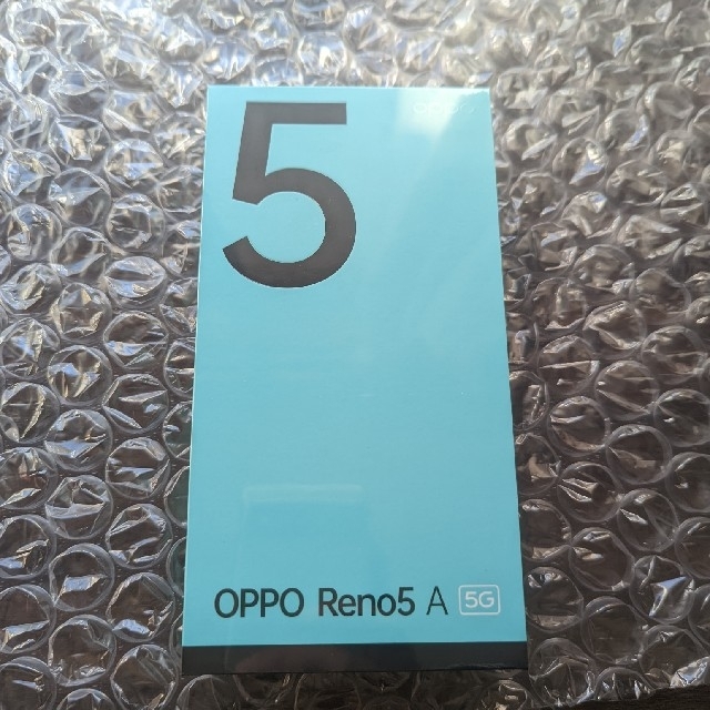 OPPO Reno5 A アイスブルー SIMフリー　新品未使用