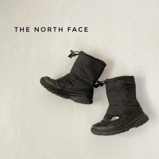 ザノースフェイス(THE NORTH FACE)の【THE NORTH FACE】ザ　ノースフェイス　キッズ用ブーツ　黒　18cm(ブーツ)