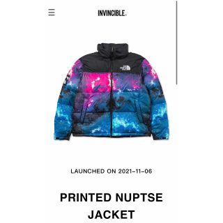 ザノースフェイス(THE NORTH FACE)の【US XL】INVINCIBLE x THE NORTH FACE ヌプシ(ダウンジャケット)