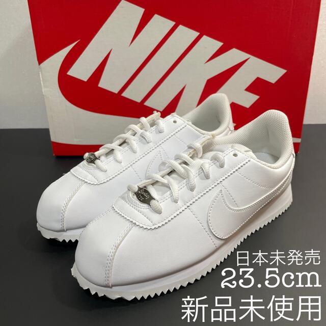 新品 NIKE CORTEZ コルテッツ レザー ホワイト - スニーカー