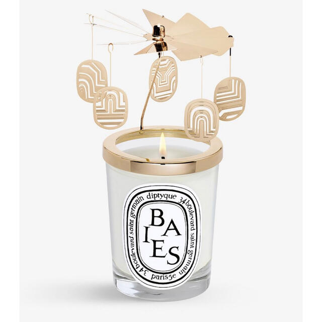 diptyque(ディプティック)の新品　ディプティック  カルーセル＆キャンドル コフレ べ 190G コスメ/美容のリラクゼーション(キャンドル)の商品写真