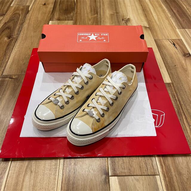 Chrome Hearts(クロムハーツ)の新品 レア クロムハーツ コンバース converse クロスパッチ US9 メンズの靴/シューズ(スニーカー)の商品写真