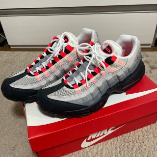 ナイキ(NIKE)の28.5 NIKE AIR MAX 95　ソーラーレッド(スニーカー)