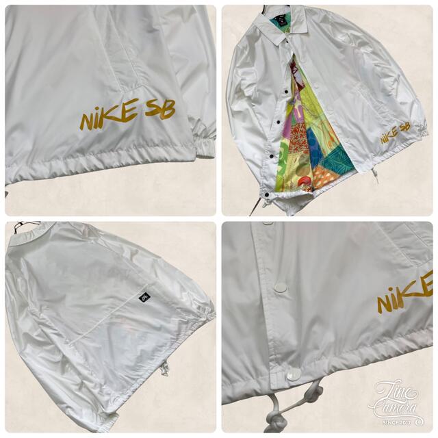 NIKE - 美品 NIKE SB コーチジャケット パッチワーク マルチ NIKE - 美品 NIKE SB コーチジャケット パッチワーク マルチ