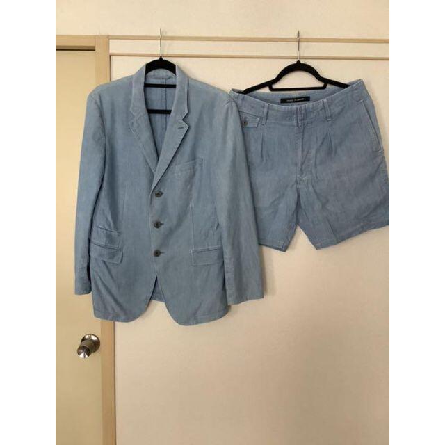 UNIQLO - UNIQLO×LEMAIRE 初期 セットアップ シャンブレー S UNIQLO - UNIQLO×LEMAIRE 初期 セットアップ シャンブレー S