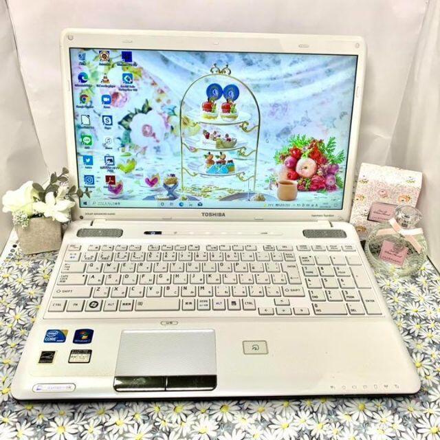 シルキーホワイトPC✨大画面✨Corei5✨Blu-ray✨おしゃれ✨新品SSD シルキーホワイトPC✨大画面✨Corei5✨Blu-ray✨おしゃれ✨新品SSD
