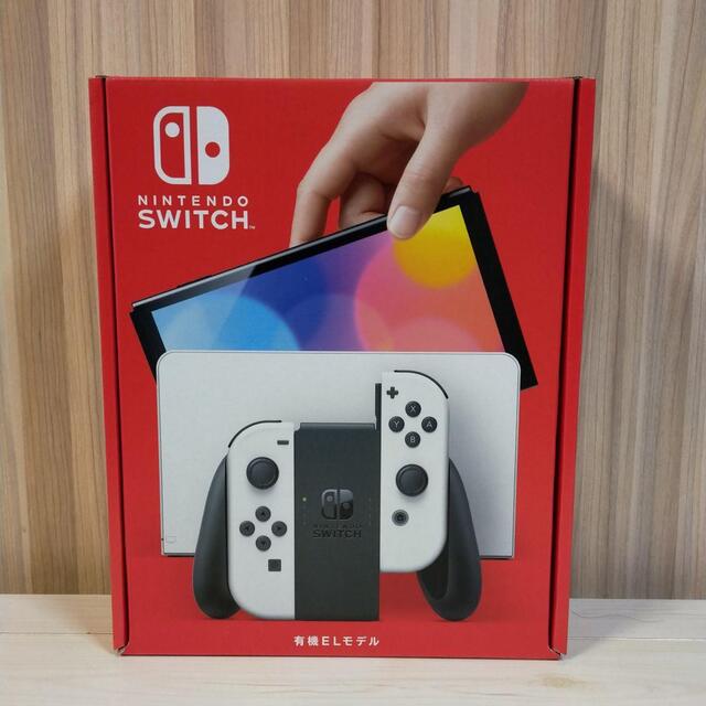 ゲームソフト/ゲーム機本体新型Nintendo Switch 有機ELモデル　ホワイト